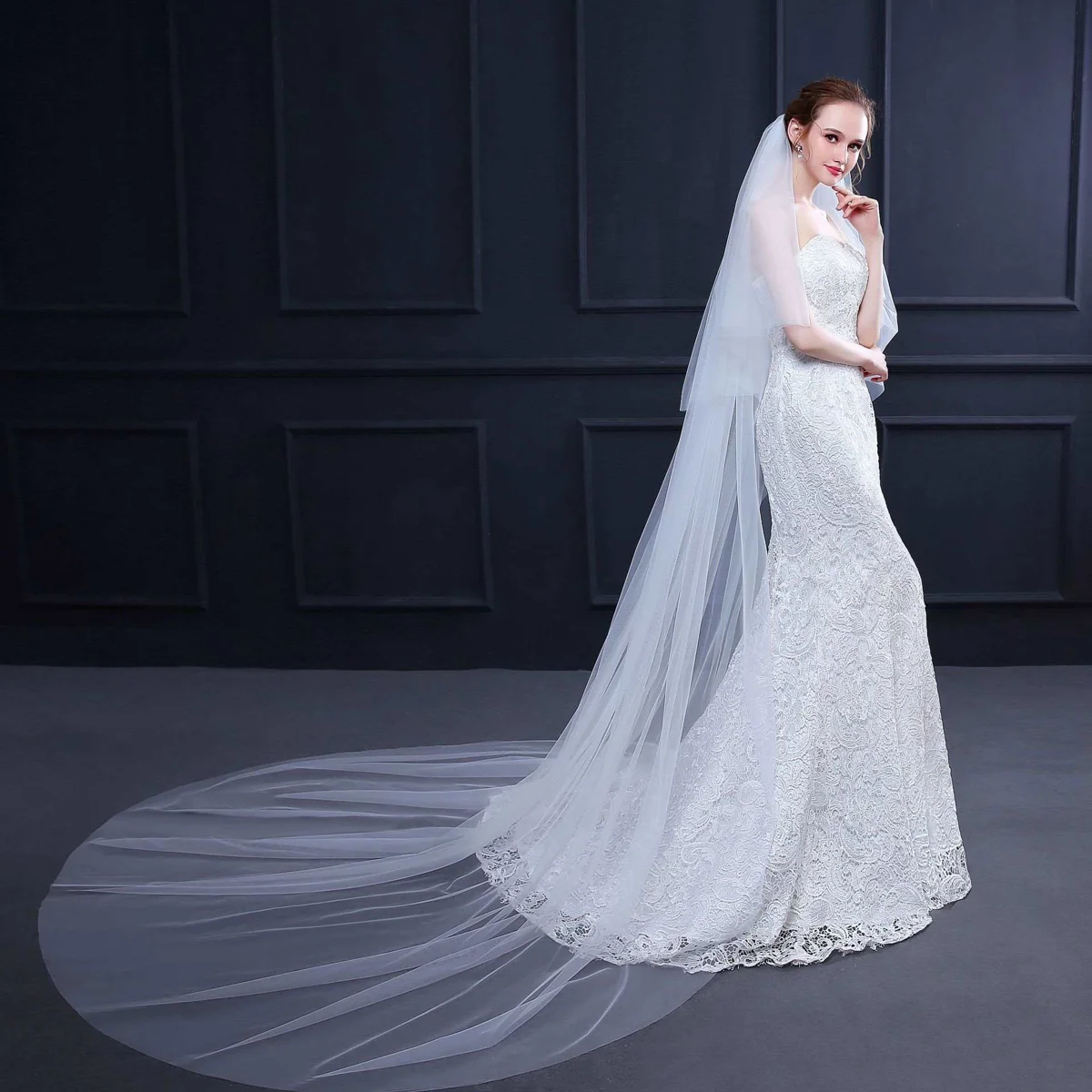 3M Long Plain Veil